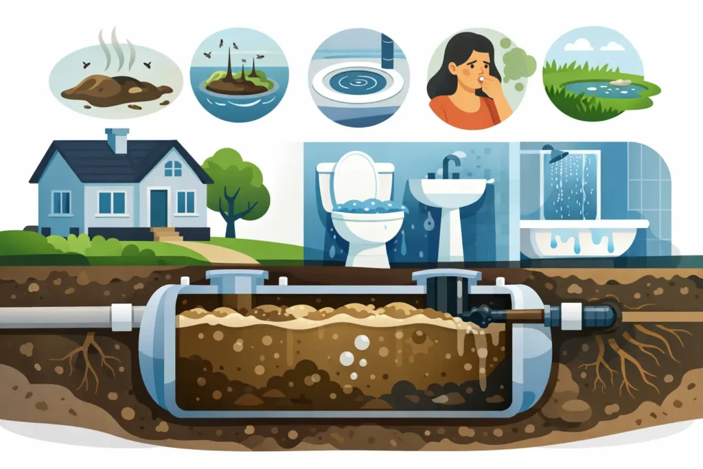 7 Signs Your Septic Tank Is Full