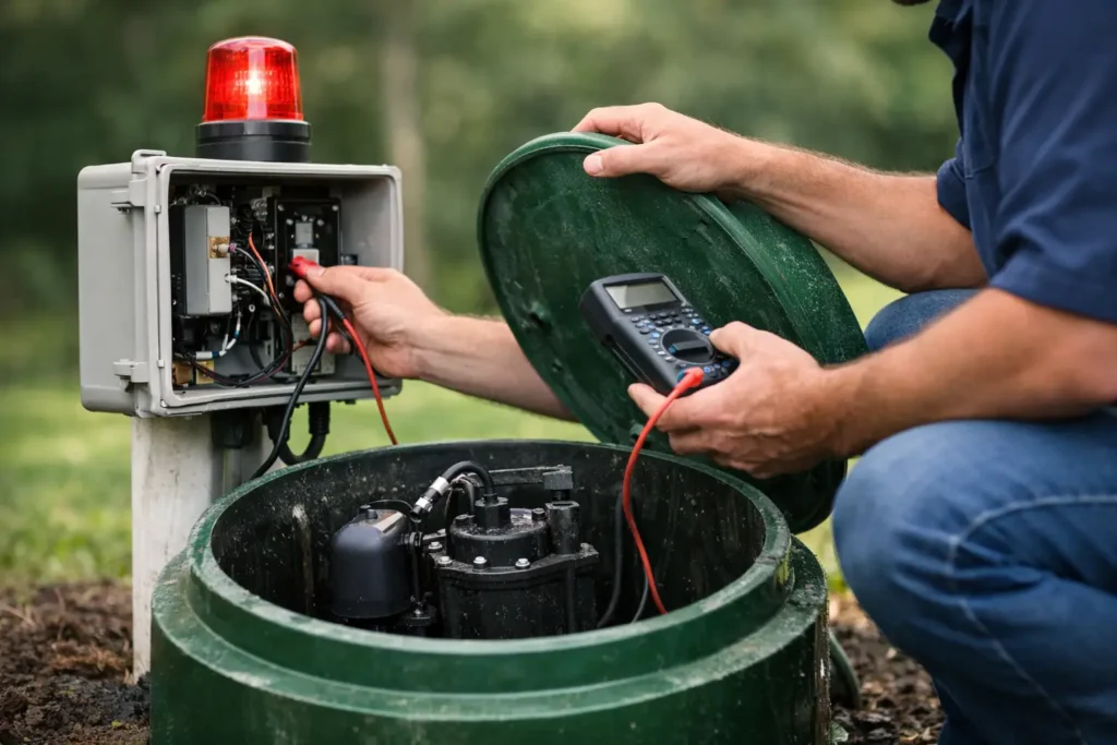 How to Troubleshoot Grinder Pump Alarms