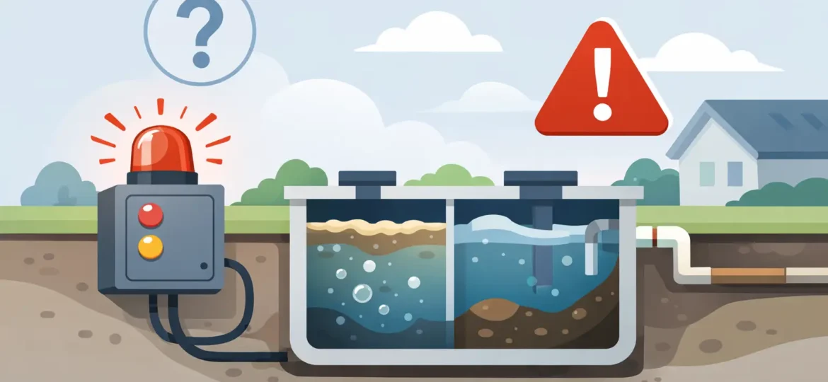 Septic Alarm Going Off? What It Means