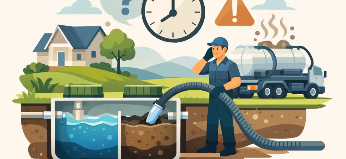 Septic Tank Pumping Service: When to Call