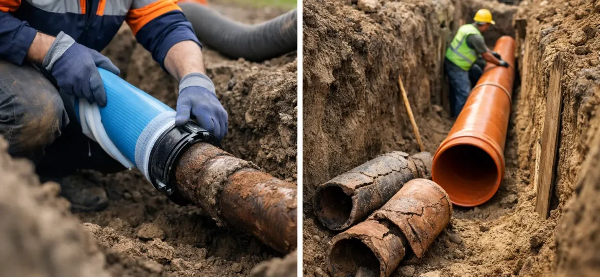 Sewer Repair vs Sewer Replacement