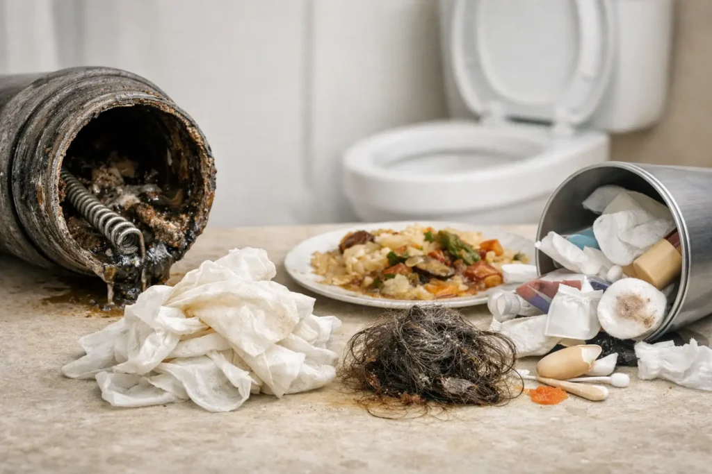 Top Causes of Sewer Blockages at Home