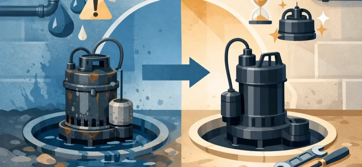 When Should a Sump Pump Be Replaced?
