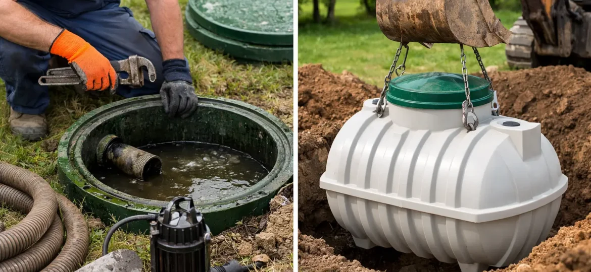 Septic Tank Repair or Replacement?