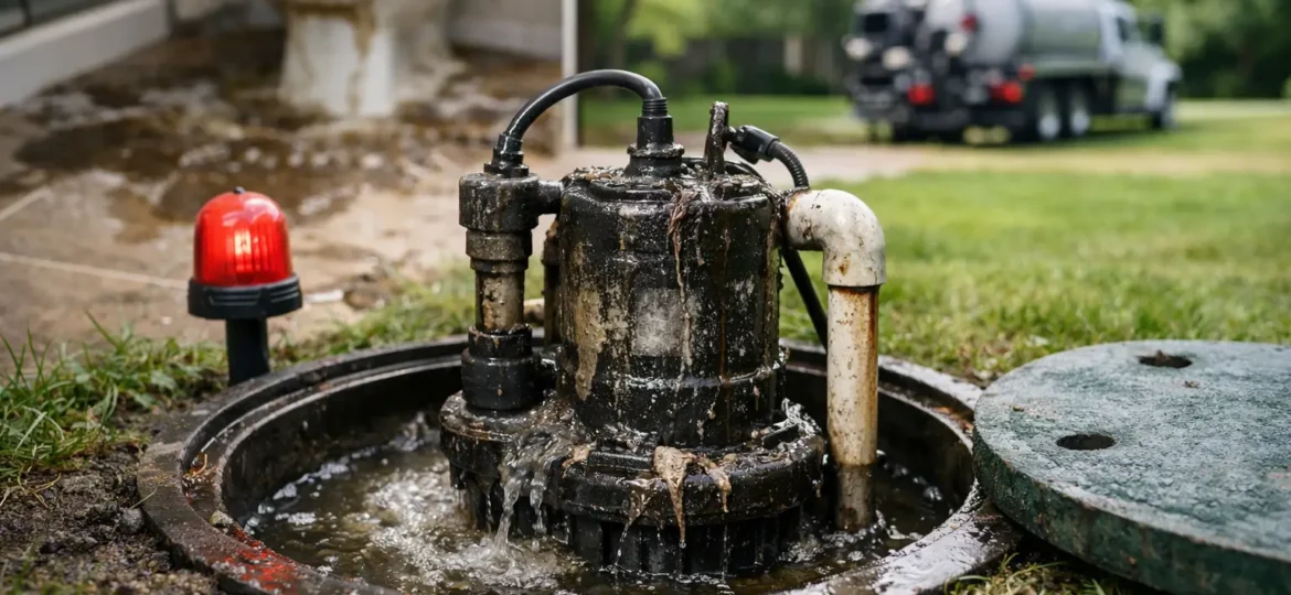 Top Signs of Grinder Pump Failure You Can’t Ignore