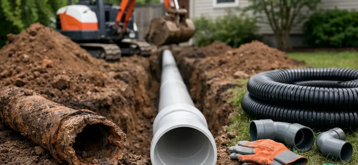 A Homeowner’s Guide to Replacing Old Sewer Lines