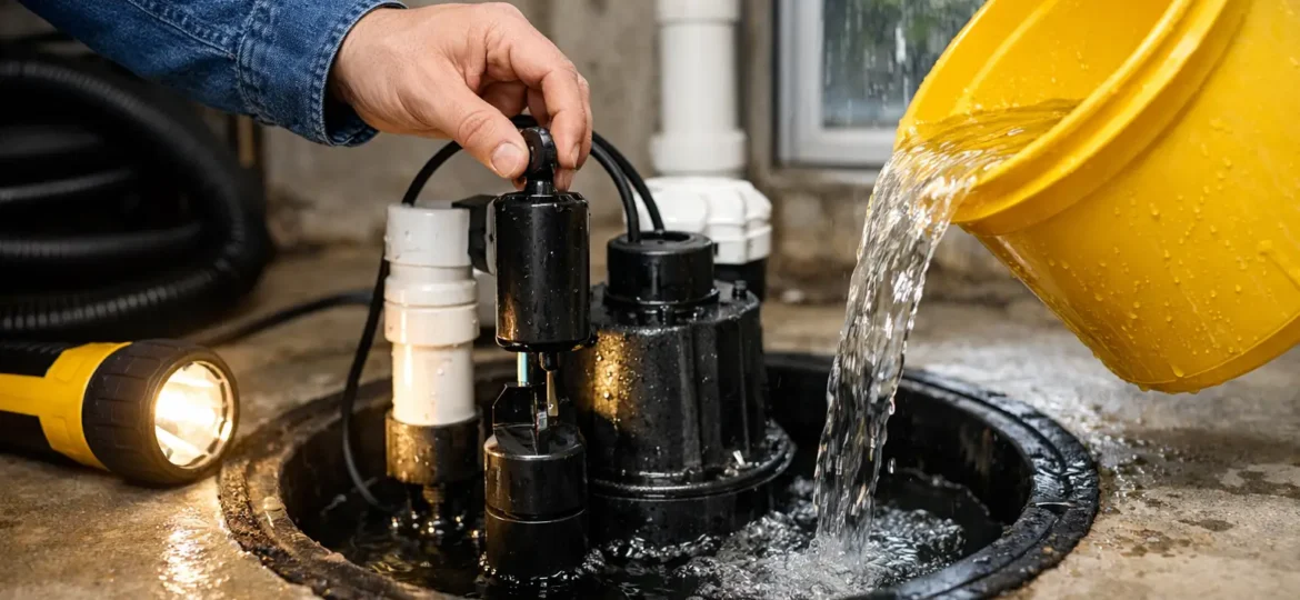 How to Test a Sump Pump Before Heavy Rain