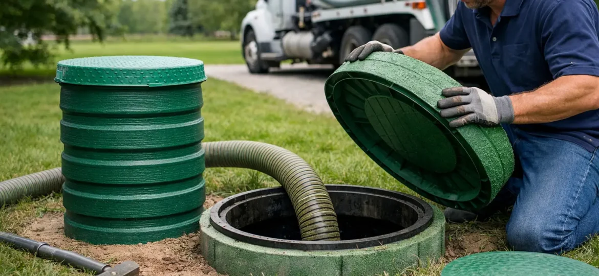 Septic Tank Risers Make Service Easier