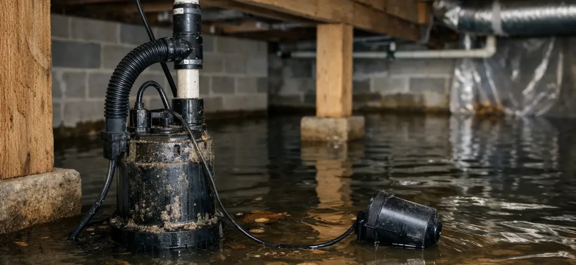 A Flooded Crawlspace Pump Failure Case Explained