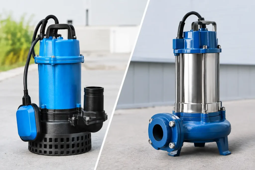 Grinder Versus Ejector: Which Pump Do You Need?