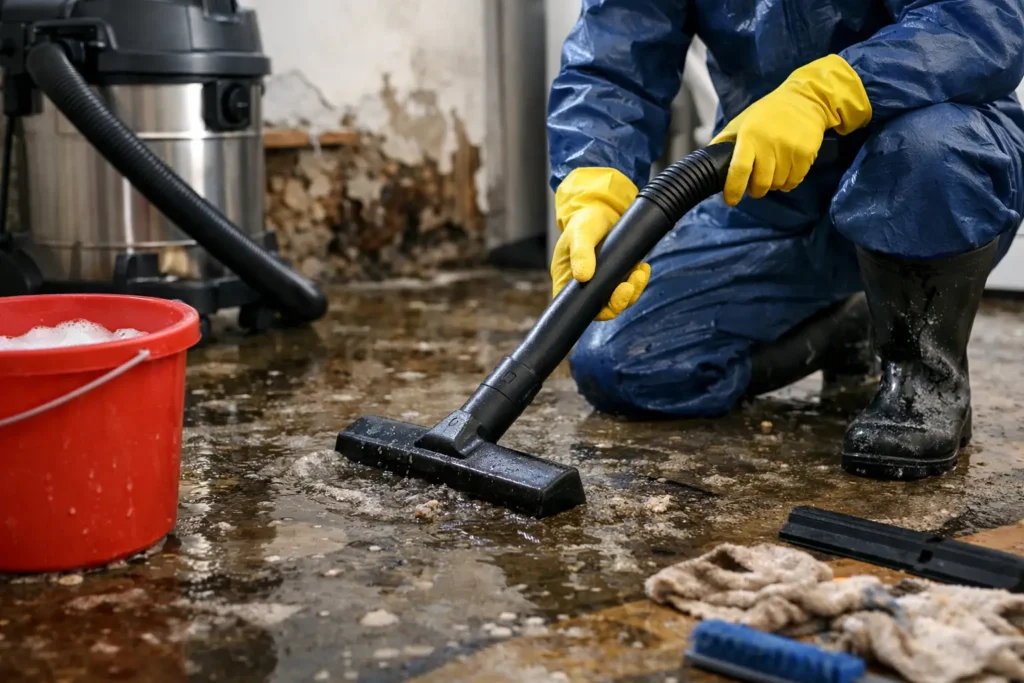 How to Clean Sewage After a Backup Safely