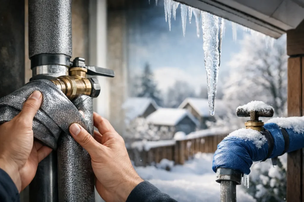 How to Prevent Frozen Pipes Before a Hard Freeze