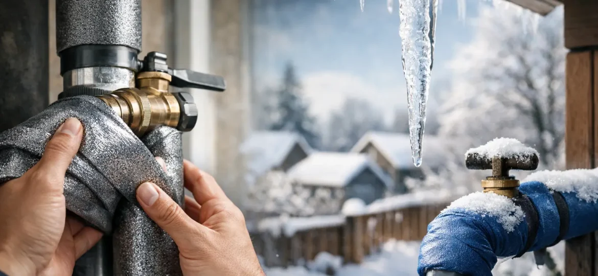 How to Prevent Frozen Pipes Before a Hard Freeze