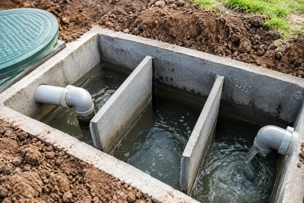 Septic Tank Baffles: What They Do and Why Fail